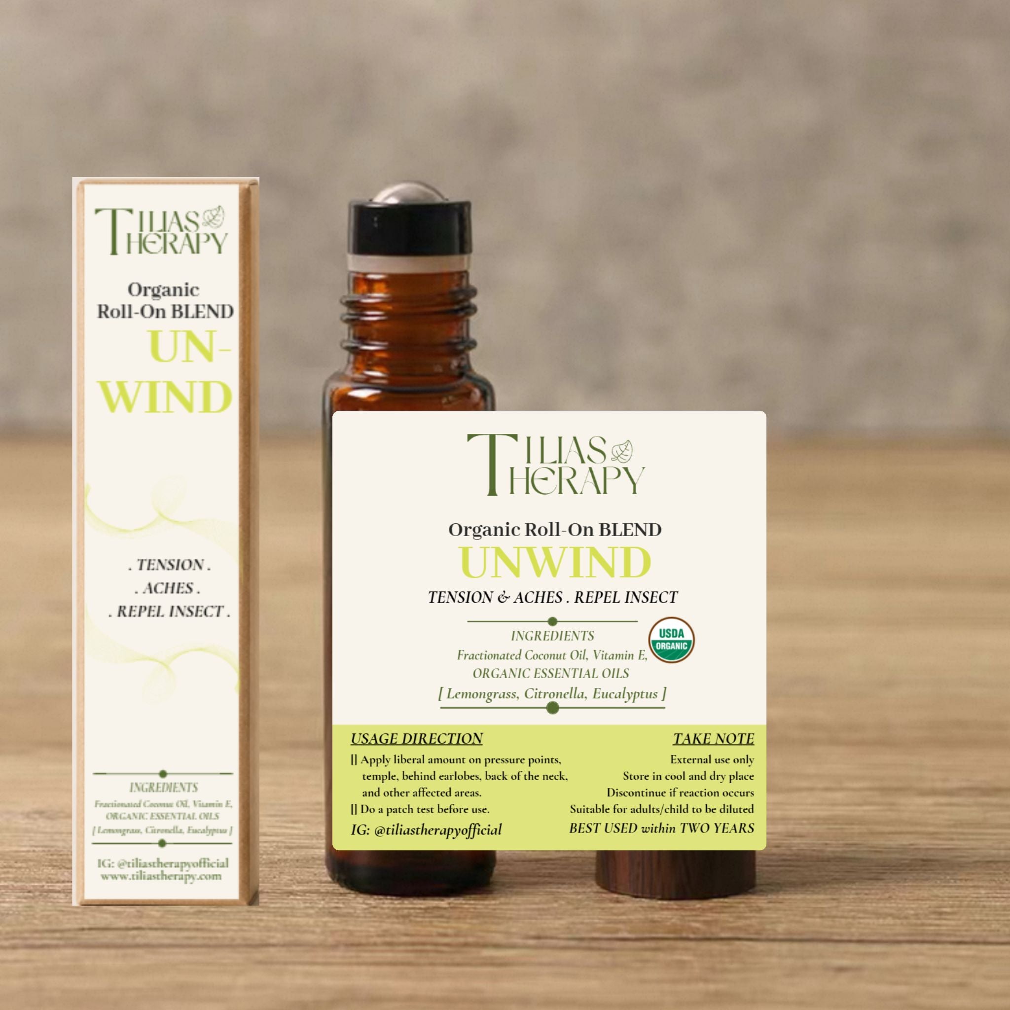 Unwind Stress Relief & Relaxation Essential Oil Roll-On